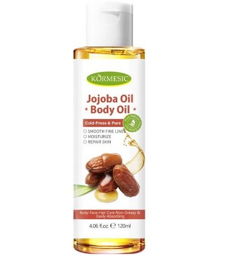 Jojoba Oil for Hair, Skin & Face,Nourishing Treatment for Hair and Skin, Moisturizing Relaxing Massage Oil Hair Repair Skin Care Body Oil Natural Body Facial Moisturizer Multi-purpose oil -
