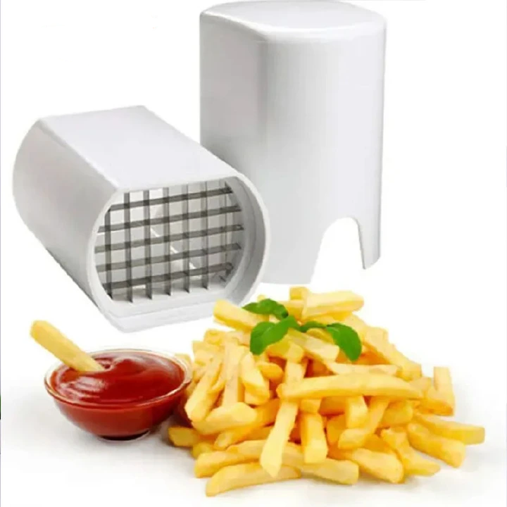 Chips Cutter Kitchen Vegetable Cutting Potato Shredded Shredder Carrot Shred Tools Potato Chips Fry Cutter Vegetable French Fries Cutter Vegetable Fruit Cutter Slicer Tool Multi-function Vegetables -