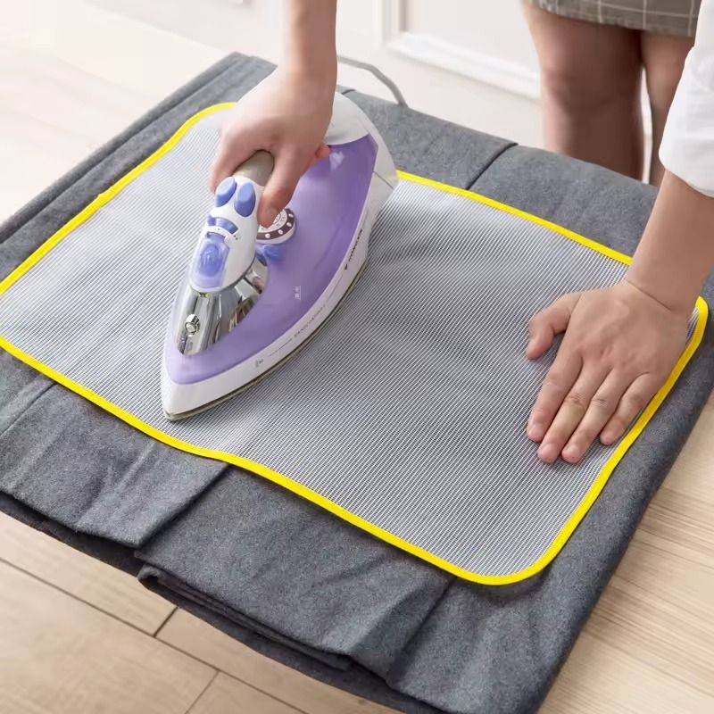 Protective Ironing Mesh Pressing Pad Pressing Cloth for Ironing Heat Resistant Mesh Protector Protective Iron Scorch Mesh Cloth to Protect Clothes Iron Mat Cloth Fabric Protector -