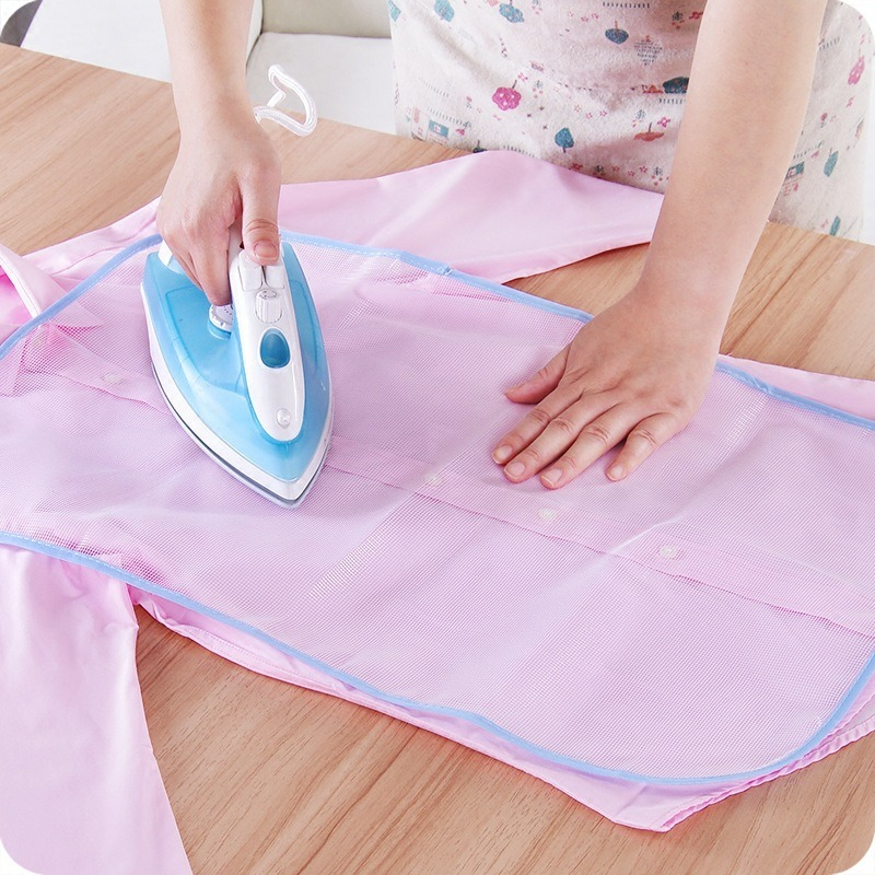 Protective Ironing Mesh Pressing Pad Pressing Cloth for Ironing Heat Resistant Mesh Protector Protective Iron Scorch Mesh Cloth to Protect Clothes Iron Mat Cloth Fabric Protector -