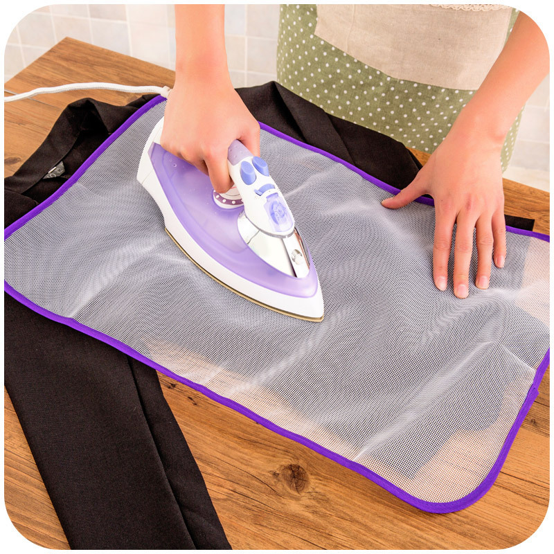 Protective Ironing Mesh Pressing Pad Pressing Cloth for Ironing Heat Resistant Mesh Protector Protective Iron Scorch Mesh Cloth to Protect Clothes Iron Mat Cloth Fabric Protector -