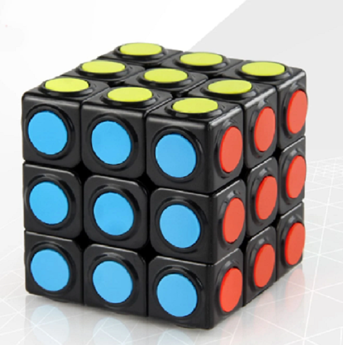Round Circle Dot Speed Rubik’s Cube