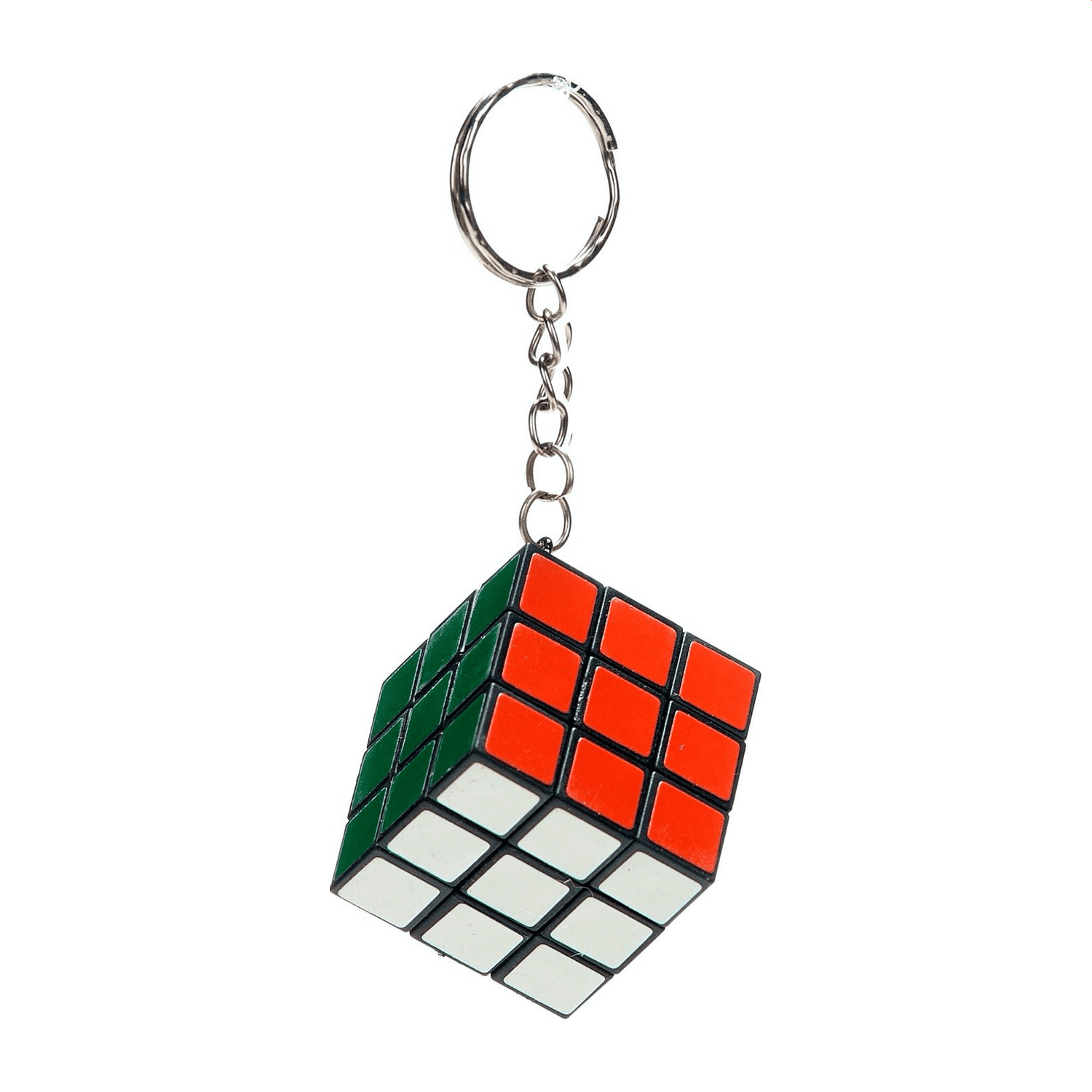 Mini Rubik’s Cube With Keyring Chain
