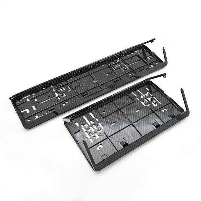 Carbon Fiber Coated Number License Plate Holder Frame