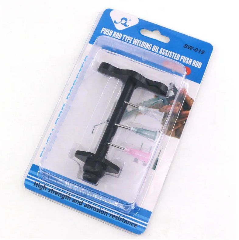 Syringe Plunger Push Rod With Needles