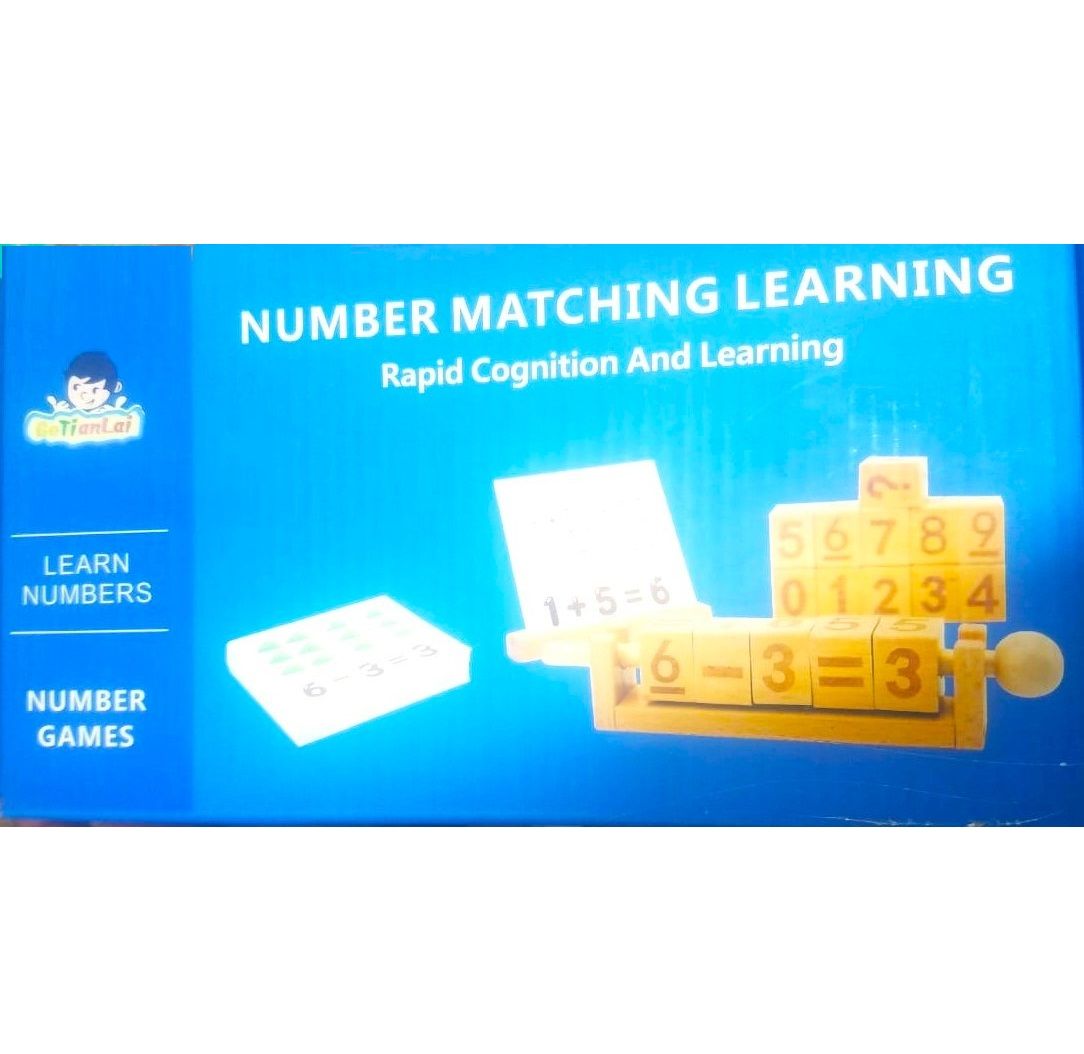 Number Matching Learning Educational Set