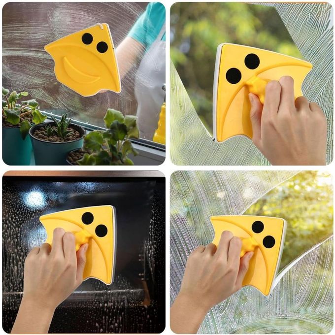 Magnetic Window Double Sided Glass Wipe/ Cleaner