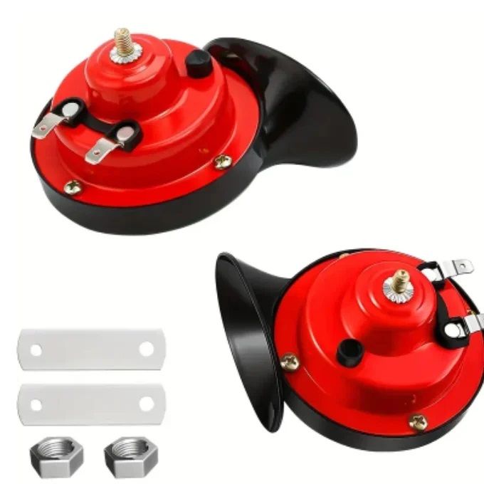 2 Pcs Loud Universal Bike Car Horn