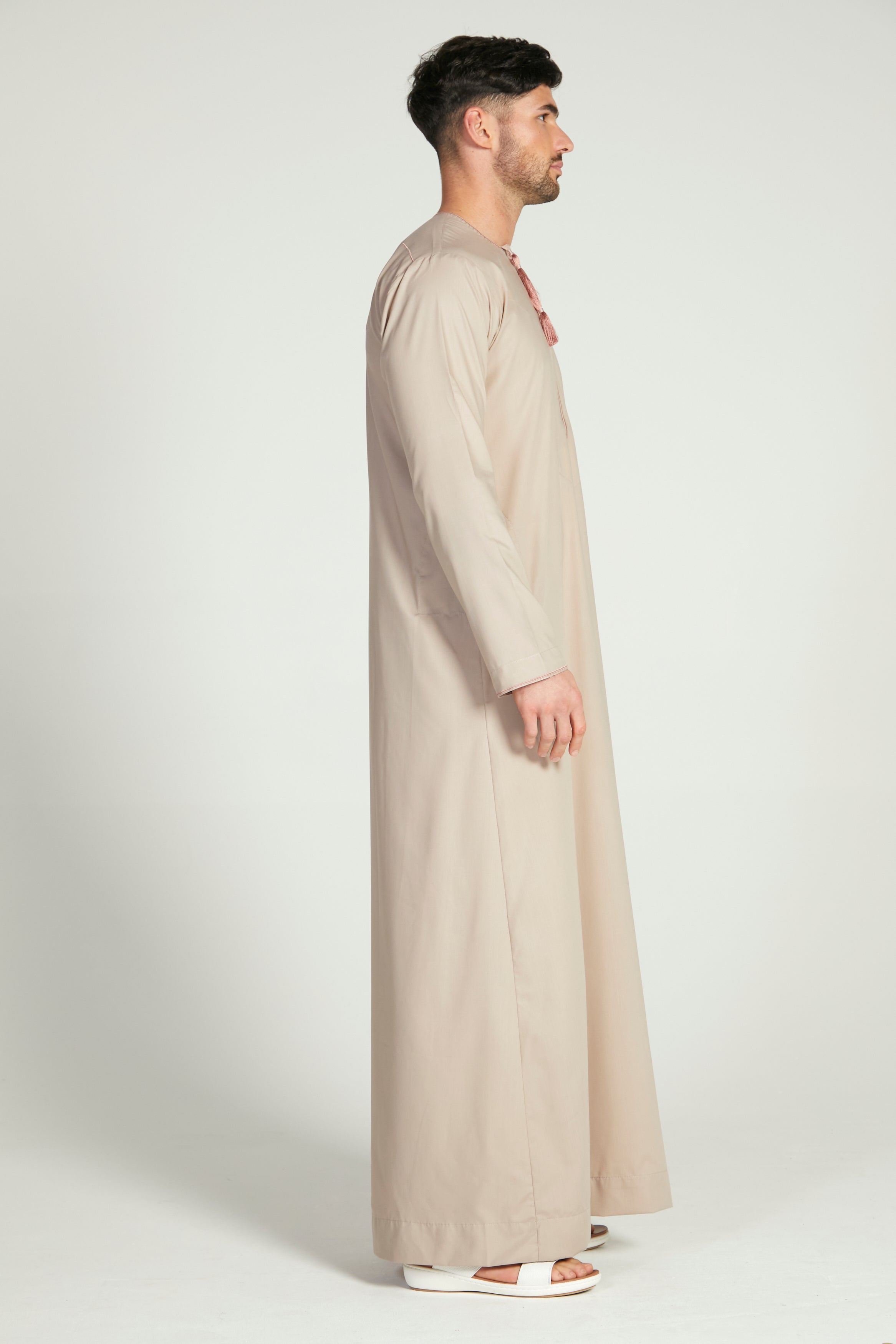Premium Omani Thobe/Kanzu - Light Mink