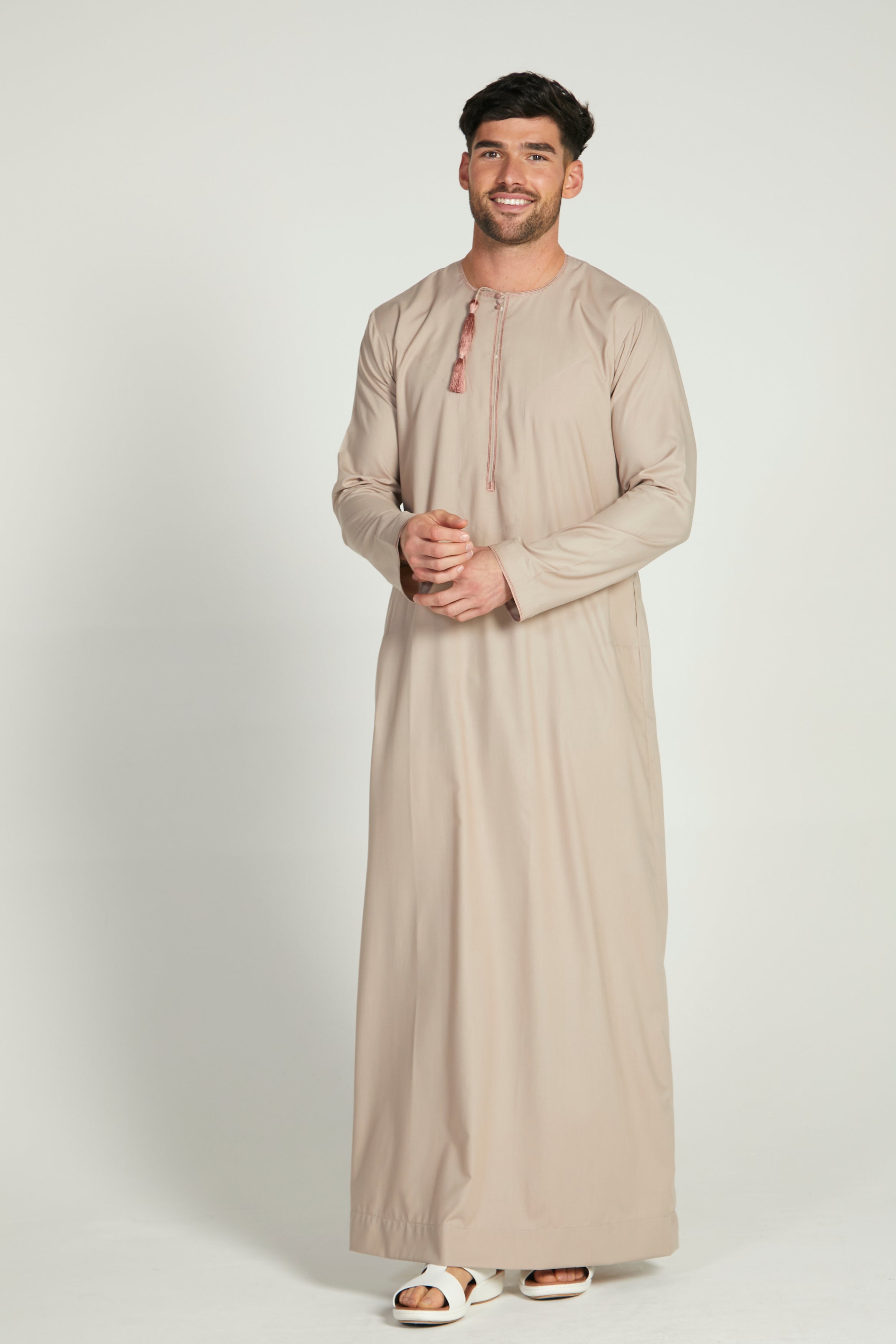 Premium Omani Thobe/Kanzu - Light Mink