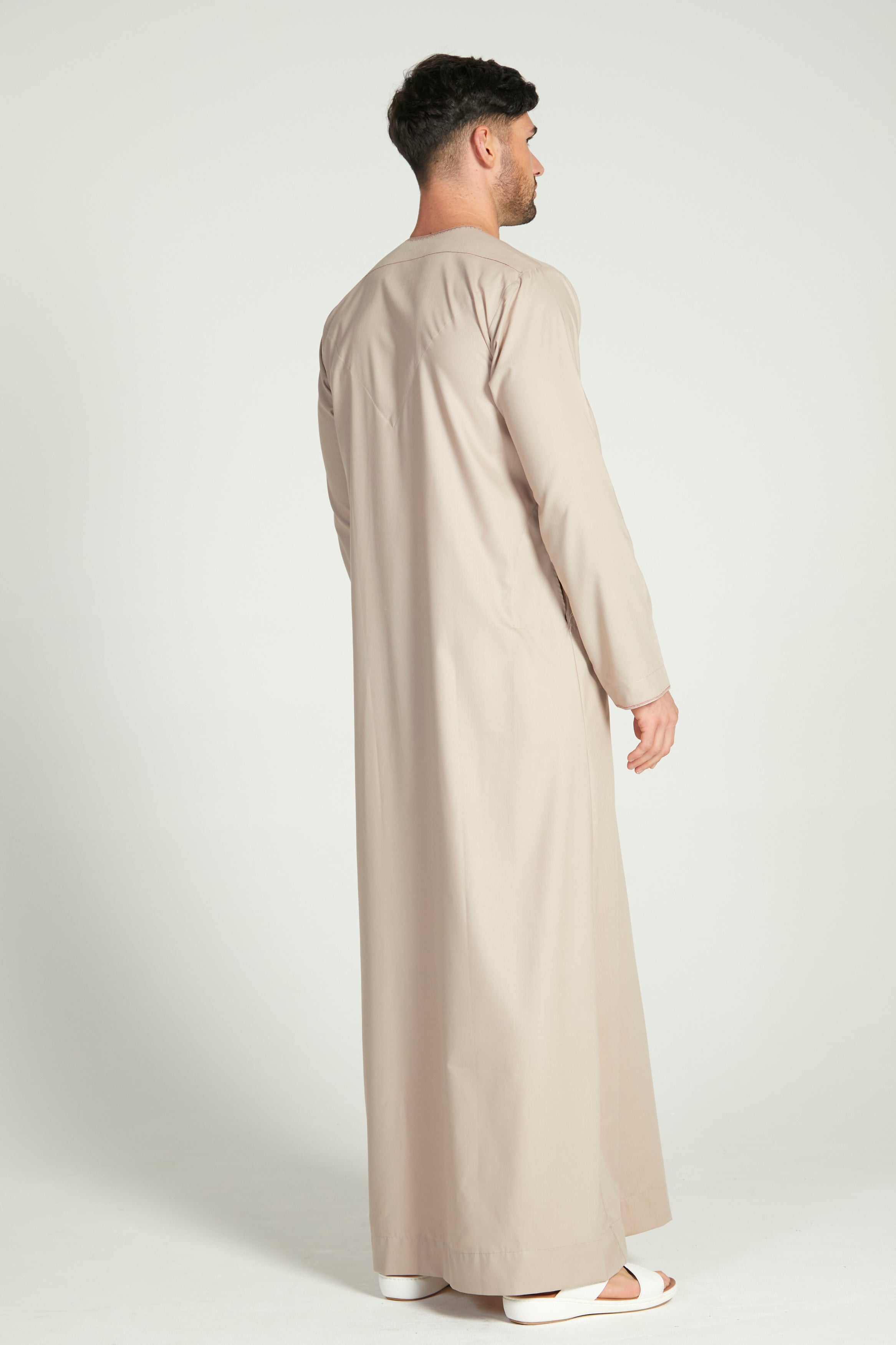 Premium Omani Thobe/Kanzu - Light Mink