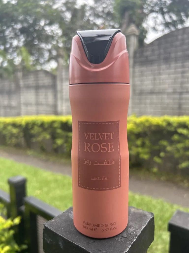 Lattafa Velvet Rose Deodorant Spray 200 Ml