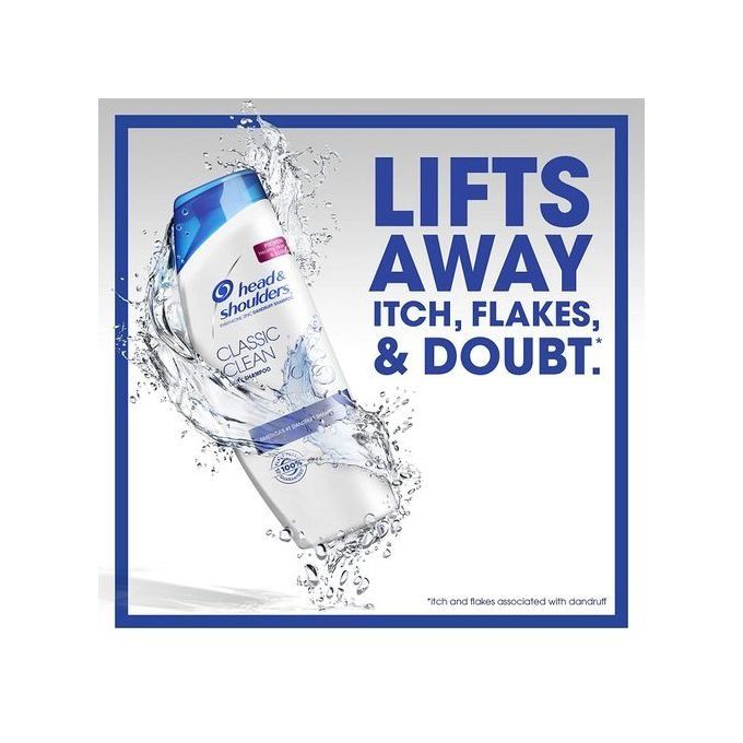 Head & Shoulders Anti-Hairfall Anti-Dandruff Shampoo, 400 ml