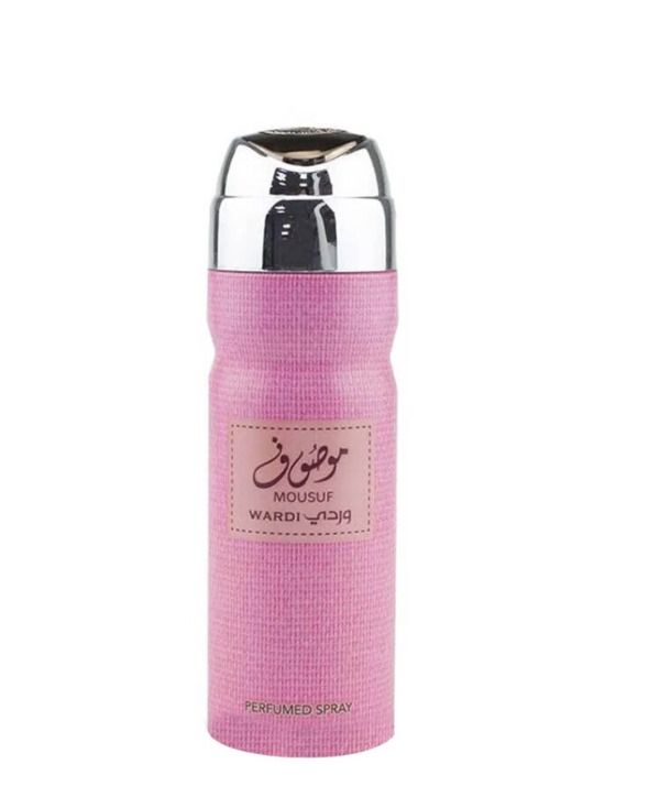 Mousuf Wardi 200ml Body Spray by Ard Al Zaafaran – Unisex Perfume for Men & Women