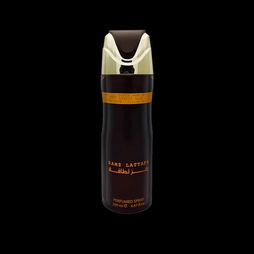 Lattafa Ramz Gold Deodorant Body Spray 200ml – Long-Lasting Imported Perfumed Deo Spray for Men & Women by Lattafa