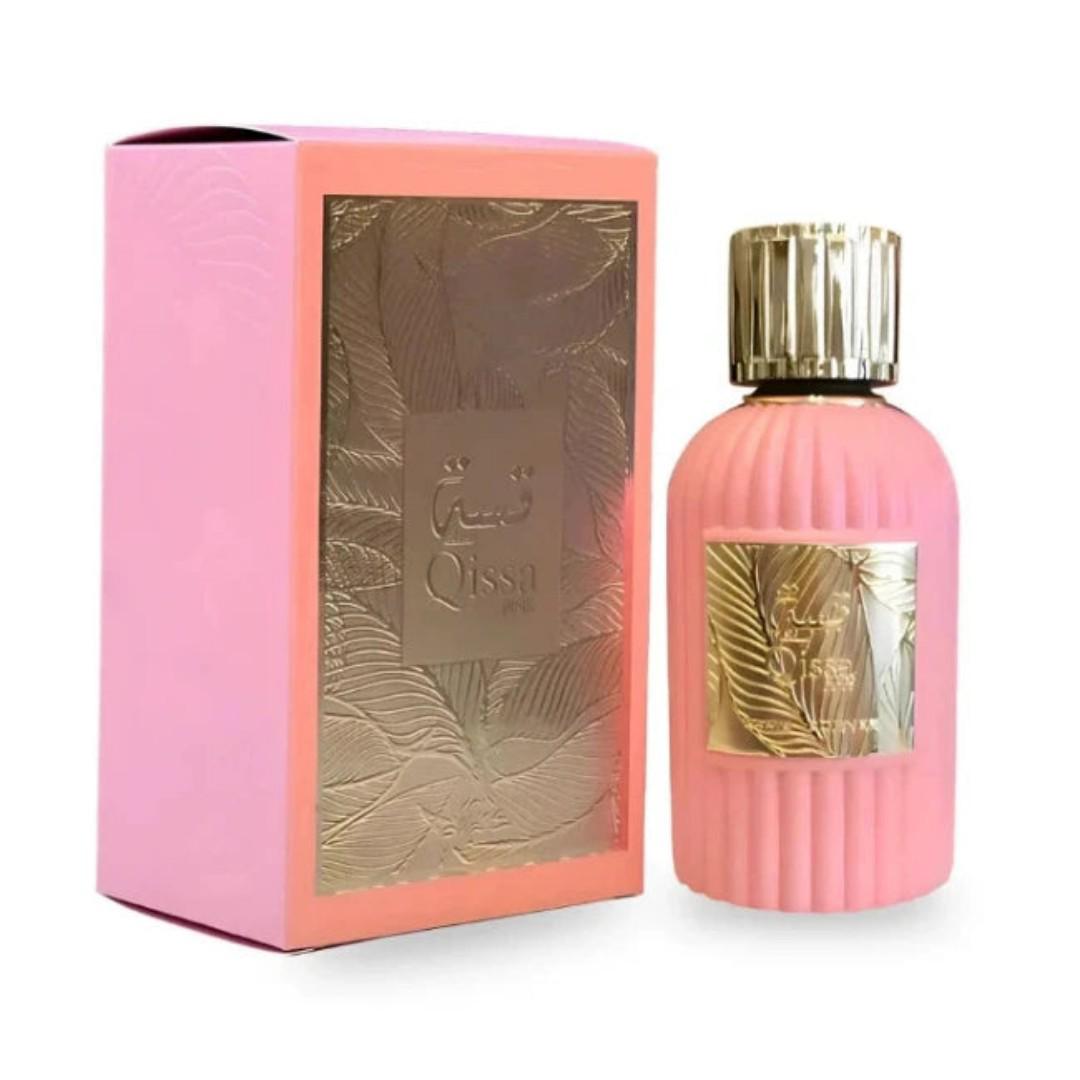 Paris Corner Qissa Pink Perfume EDP 100ml 3.4 Fl Oz Eau de Perfum For Womens Fruity Fragrance - The Parisian Elegance - Paris Corner Qissa Pink Perfume