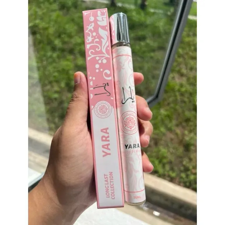 OFFER! 1pc 35ml YARA PINK/ASAD/ YARA ORANGE/ YARA WHITE Travel Perfume – Sweet & Fresh Long-Lasting Fragrance for Men & Women (Lattafa Perfumes: Yara, Asad, Mayar or Khamrah)