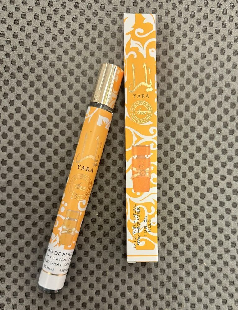 OFFER! 1pc YARA TOUS(ORANGE) Pen perfume 35ml Travel Perfume – Sweet & Fresh Long-Lasting Fragrance for Men & Women (Lattafa Perfumes: Yara, Asad, Mayar / Khamrah/ Woman trillion)