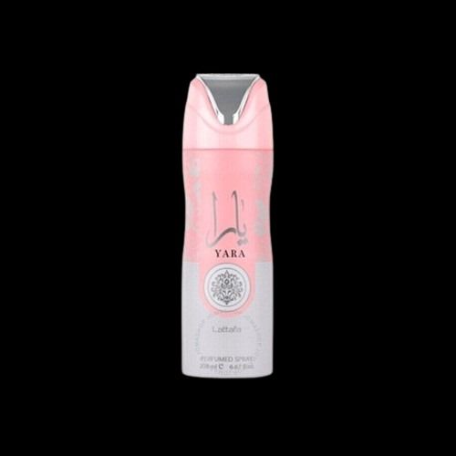 Yara Perfumed Body Spray 200ml by Lattafa  Luxurious Deodorant Perfume Spray for Women, Perfect Gift Body Spray