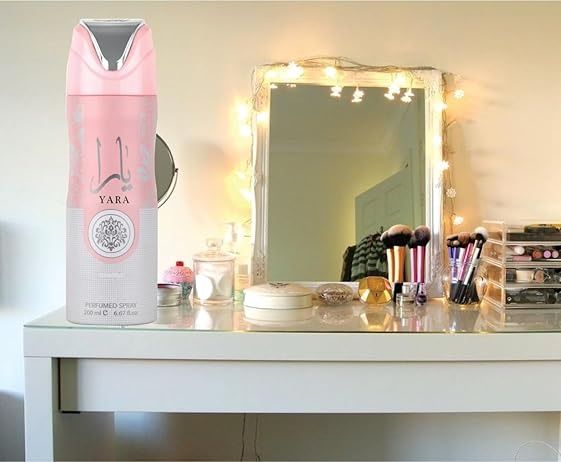 Yara Perfumed Body Spray 200ml by Lattafa  Luxurious Deodorant Perfume Spray for Women, Perfect Gift Body Spray