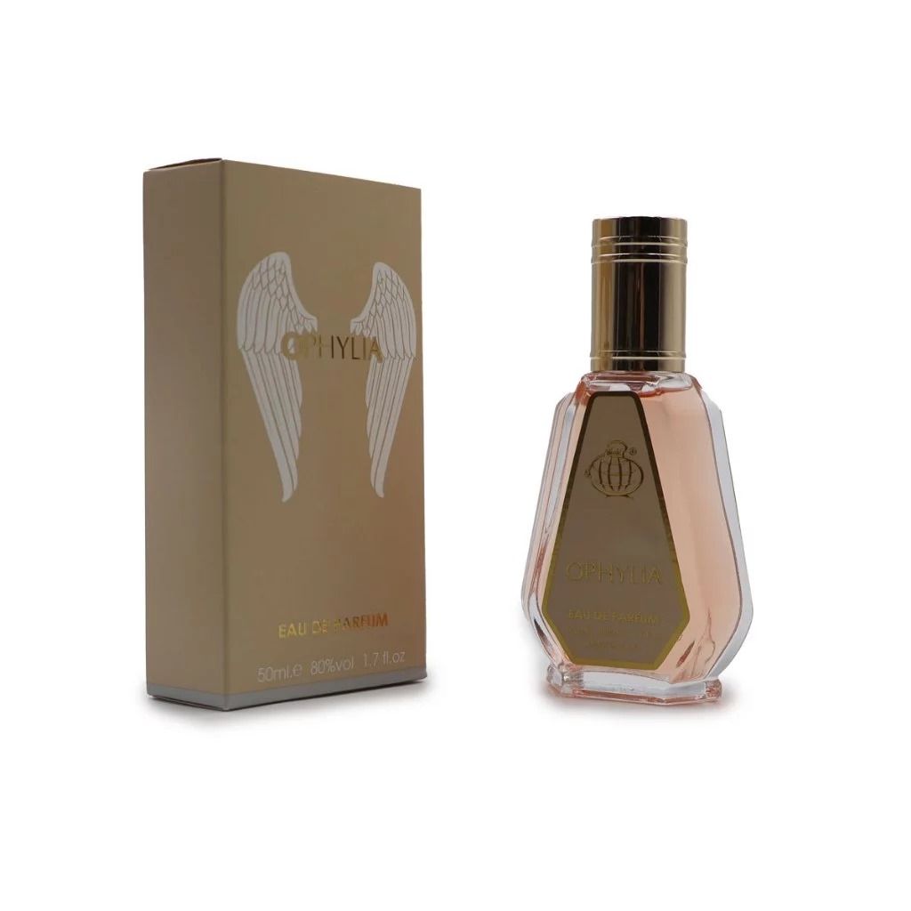Ophylia Feminine Women's Perfume 50ML By Fragrance World Spicy PinkPepper and Rose Scent