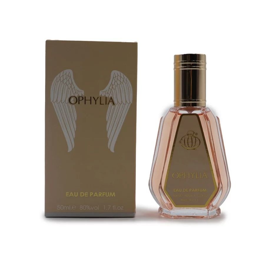 Ophylia Feminine Women's Perfume 50ML By Fragrance World Spicy PinkPepper and Rose Scent