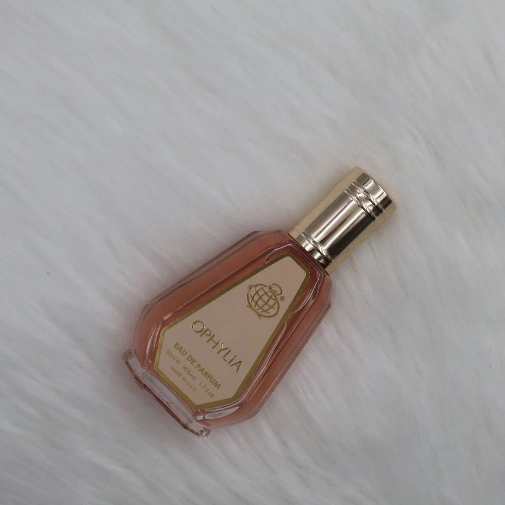 Ophylia Feminine Women's Perfume 50ML By Fragrance World Spicy PinkPepper and Rose Scent