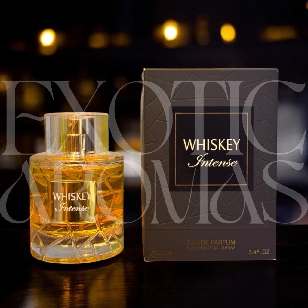 Whisky Intense EDP By Fragrance World 100ml a Warm, Mysterious, Bold,Undeniably Alluring scent UAE