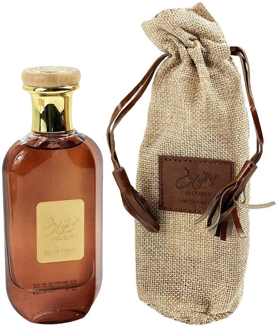 Mousuf BrownOriginal 100% Ard Al Zaafaran Spray 100ML Chocolate Oud wood Scent Arabian Perfume