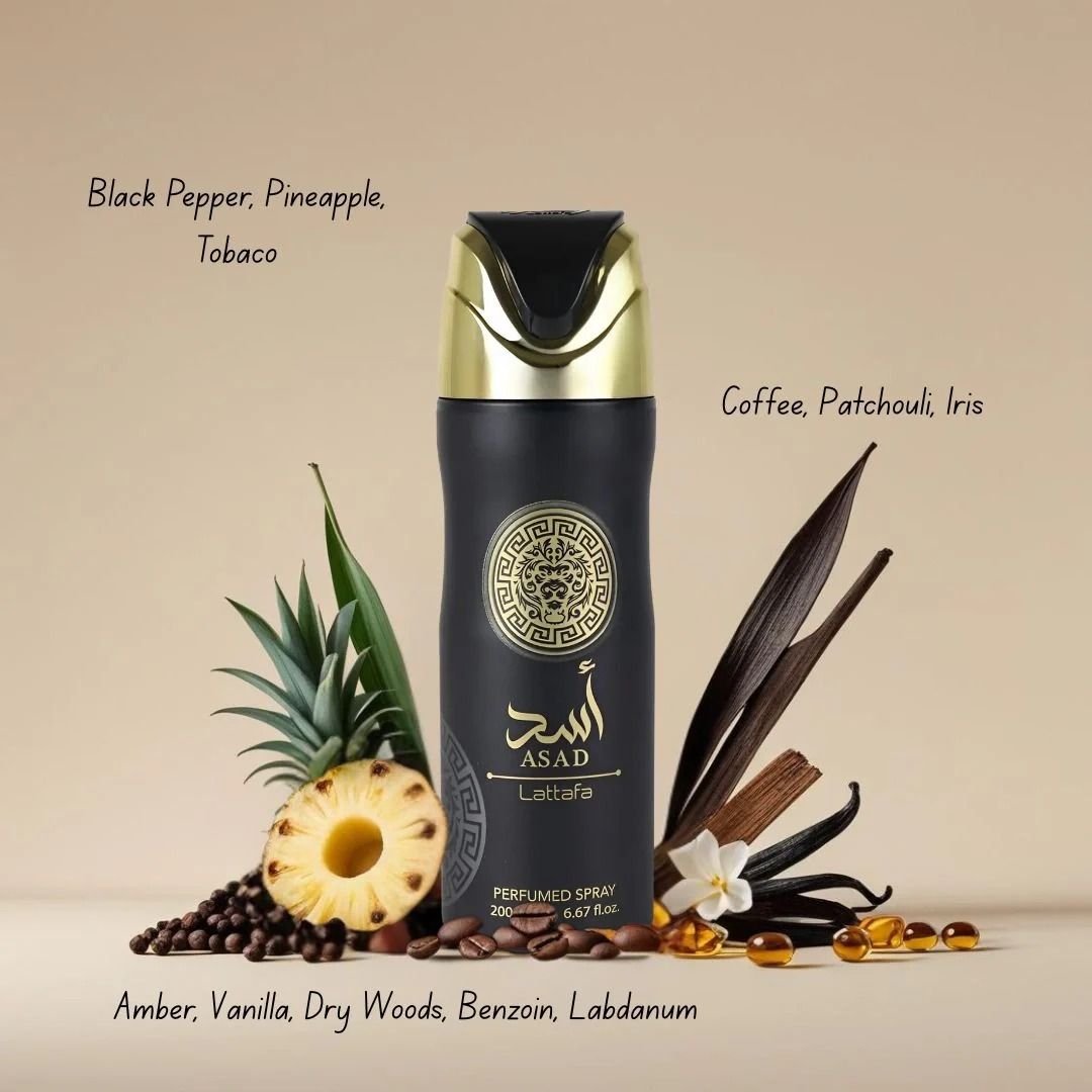 Asad Body Spray 200ml (6.67 oz) by Lattafa