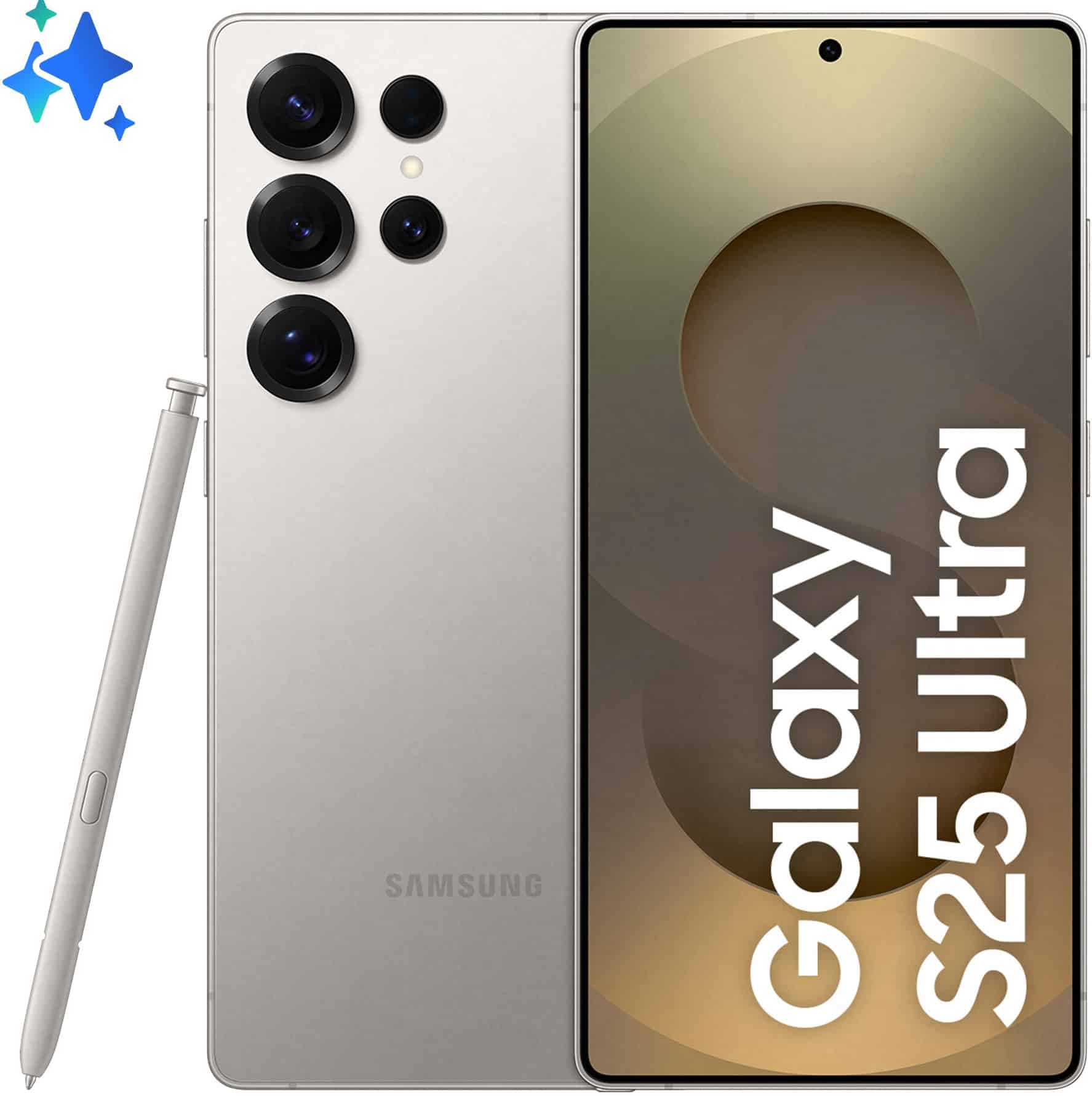 Samsung Galaxy S25 ULTRA 512GB Storage+12GB RAM 200MP Camera Super AMOLED 5G 5000mAh Dual Sim-Smartphones