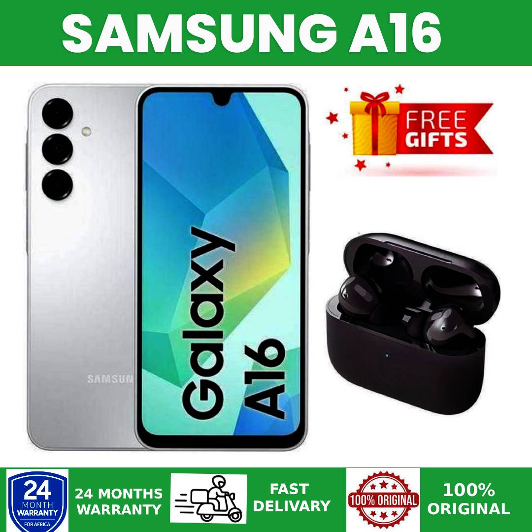 Samsung Galaxy A16 4G 6.7", 4GB RAM+128GB Storage, 50MP Camera AMOLED FHD+,5000mAh Dual sim-Smartphones