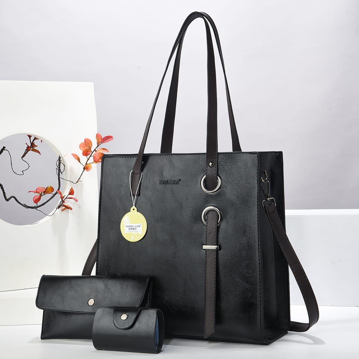 New Arrivals  3in 1 Chrisrosse Ladies Bag large capacity Fashion Bag Women's Casual Trend Shoulder Bag Tote Bag Women Handbags Ladies Shoulder Bags