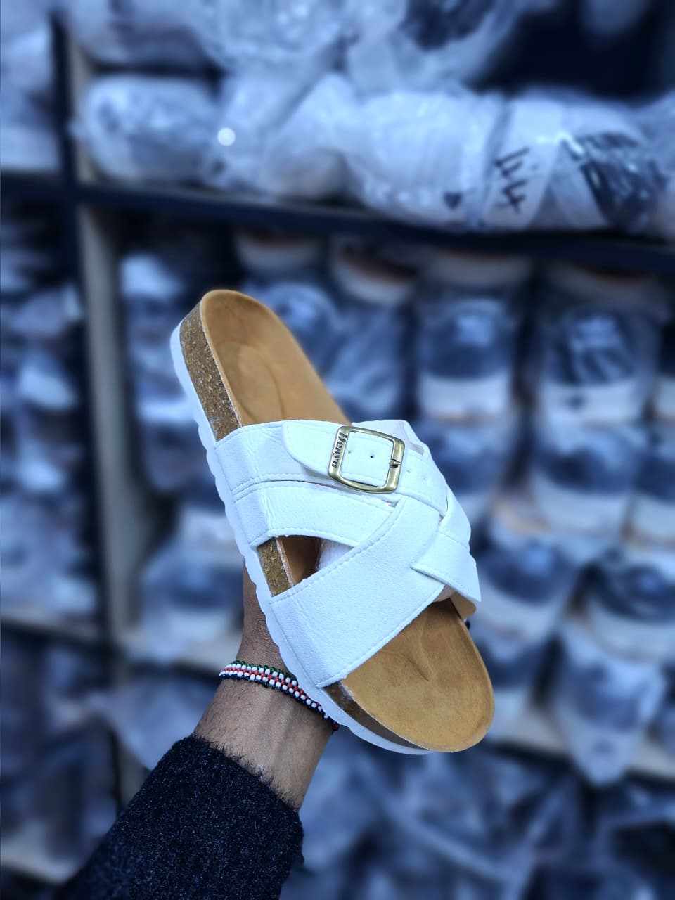 New Arrival Birkenstock Men's Slides Opens Shoes Comfortable Sandals Fashionable Gentlemen's Open Shoes size 40-45