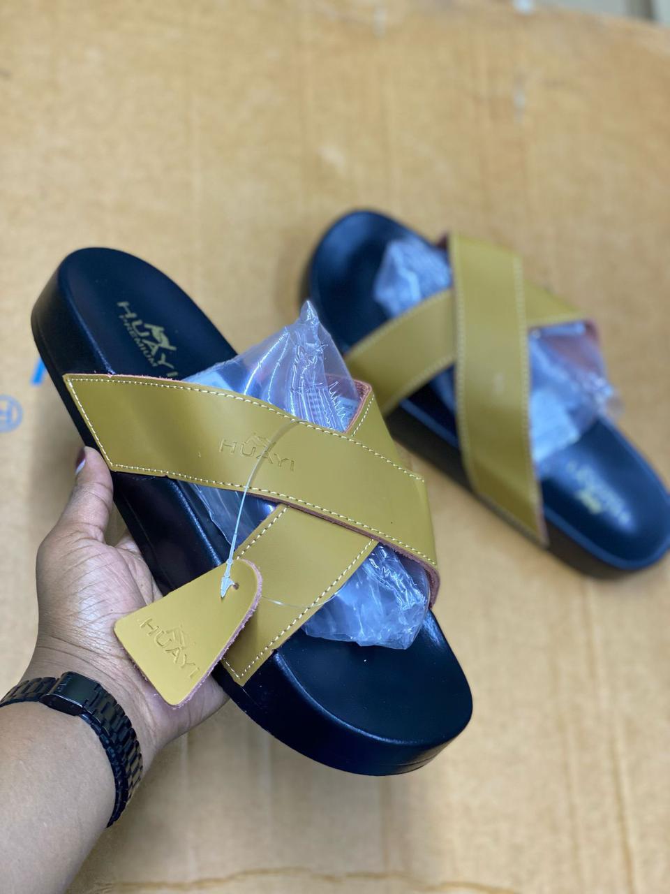 New Arrival Men's Slides Opens Shoes Comfortable Sandals Fashionable Gentlemen's Open Shoes size 40-45