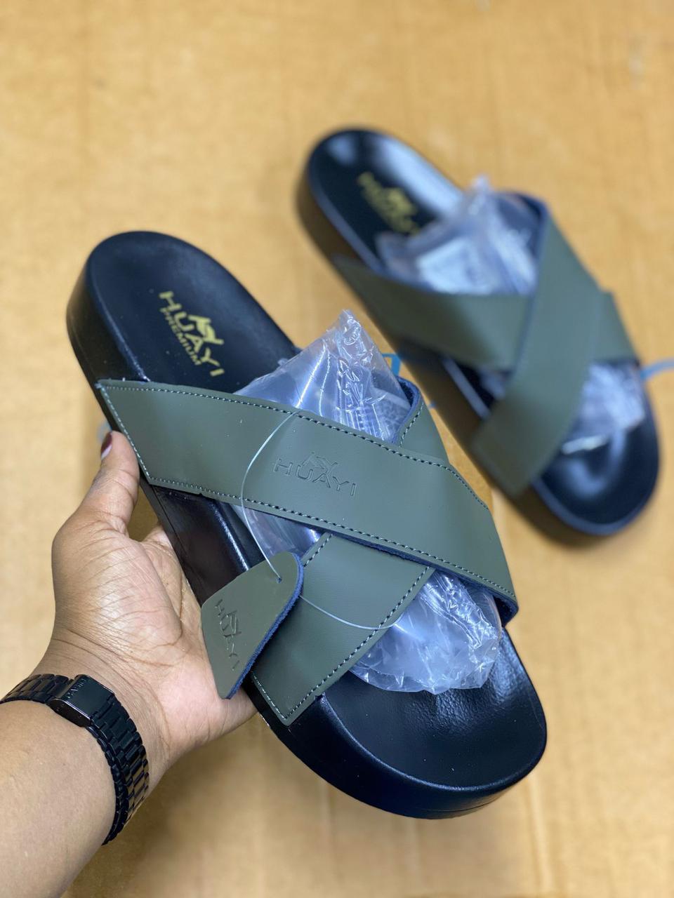 New Arrival Men's Slides Opens Shoes Comfortable Sandals Fashionable Gentlemen's Open Shoes size 40-45
