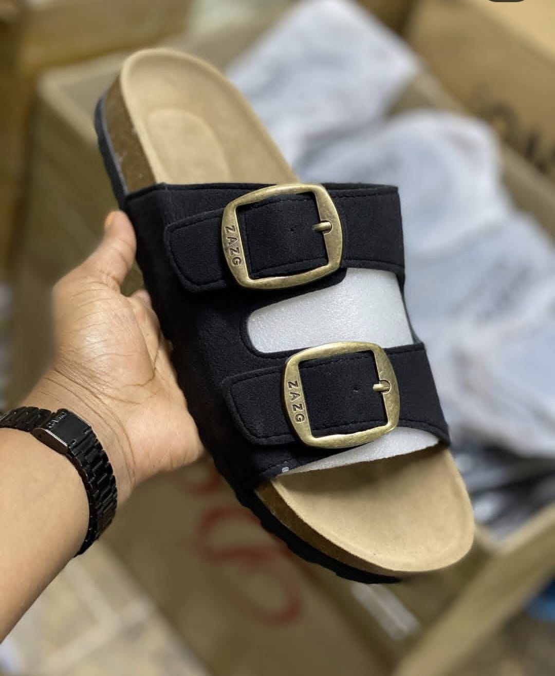 New Arrival Clarks Men's Slides Opens Shoes Comfortable Sandals Fashionable Gentlemen's Open Shoes size 40-45