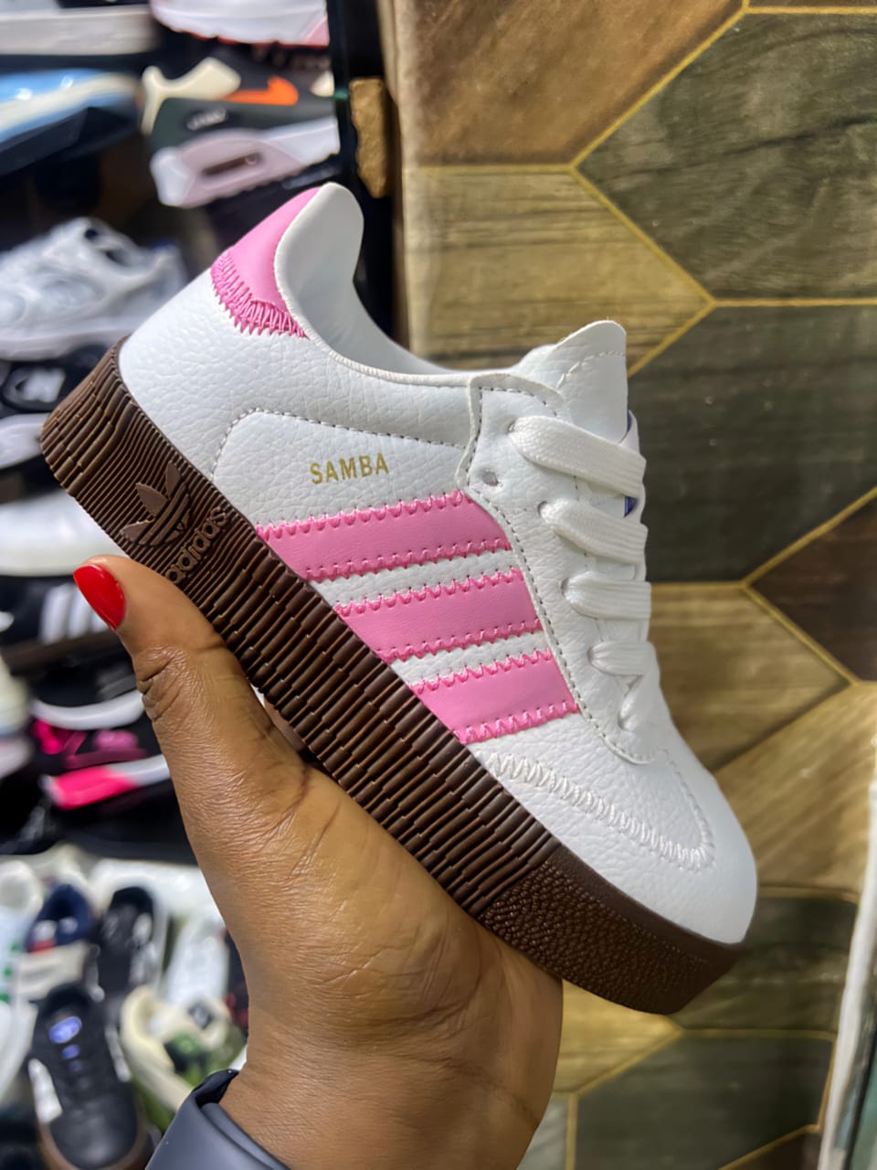 Kids Quality Adidas Samba Double sole Unisex Boys and Girls Shoes Sneakers shoes