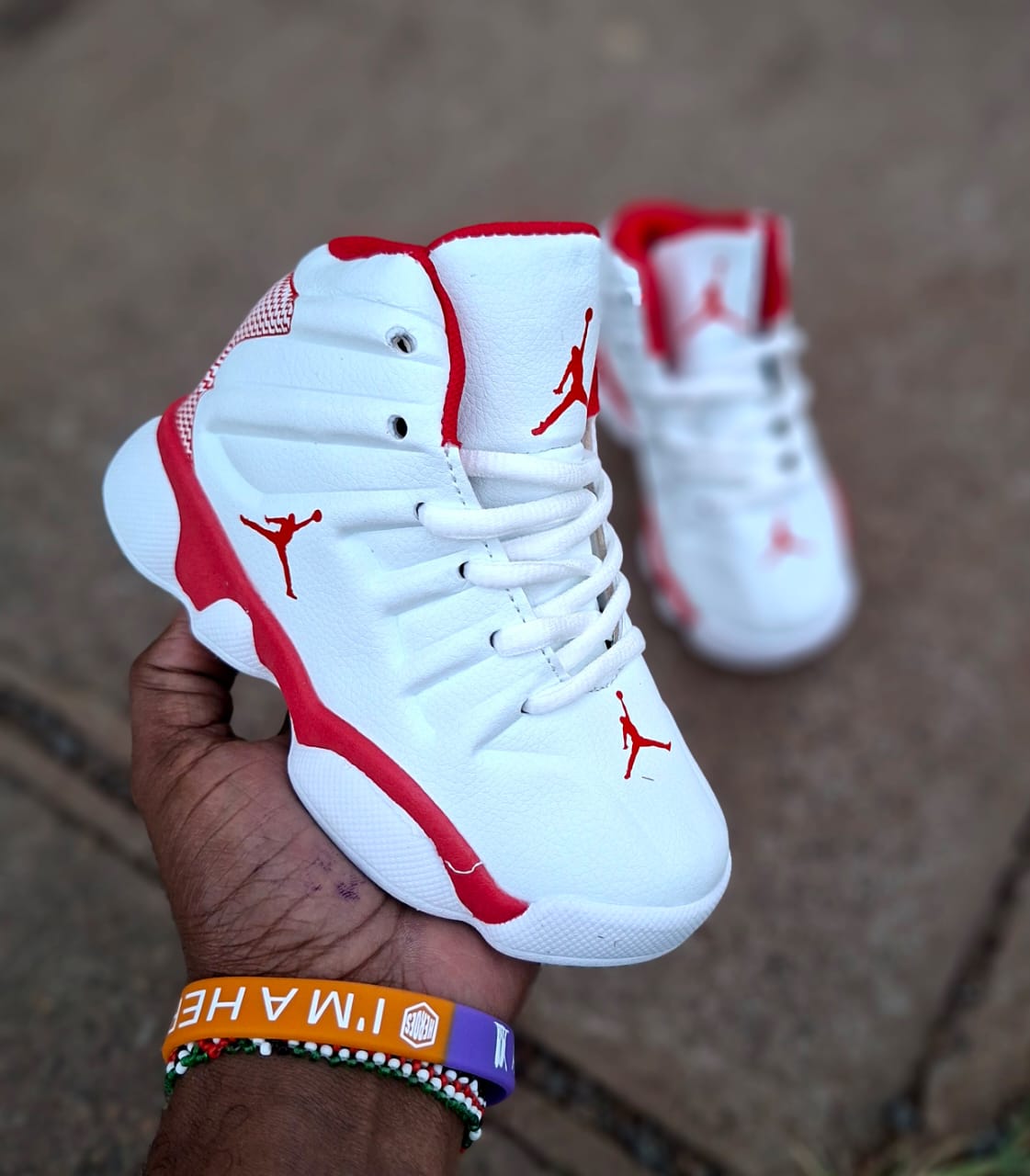 KIDS Air Jordan Unisex Quality Sneakers Girls and Boys Sports Shoes Sizes 25-36