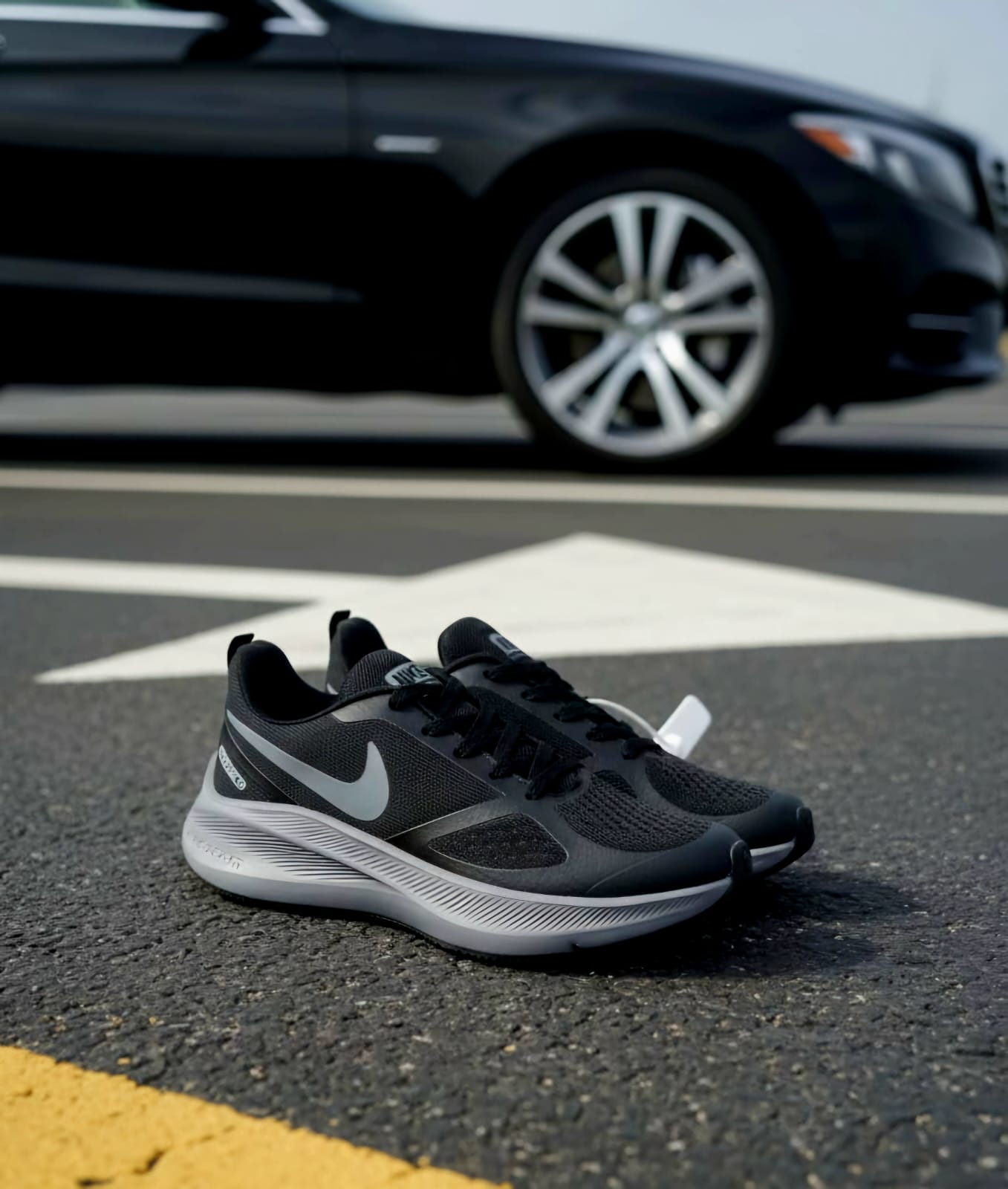 Nike Zoom High Quality Shoes designed for comfort and performance. Lightweight build with a soft cushioned sole, breathable material, and strong grip for daily wear, sports, gym and casual outings.