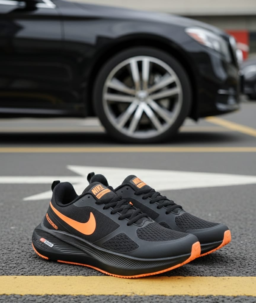 Nike Zoom High Quality Shoes designed for comfort and performance. Lightweight build with a soft cushioned sole, breathable material, and strong grip for daily wear, sports, gym and casual outings.