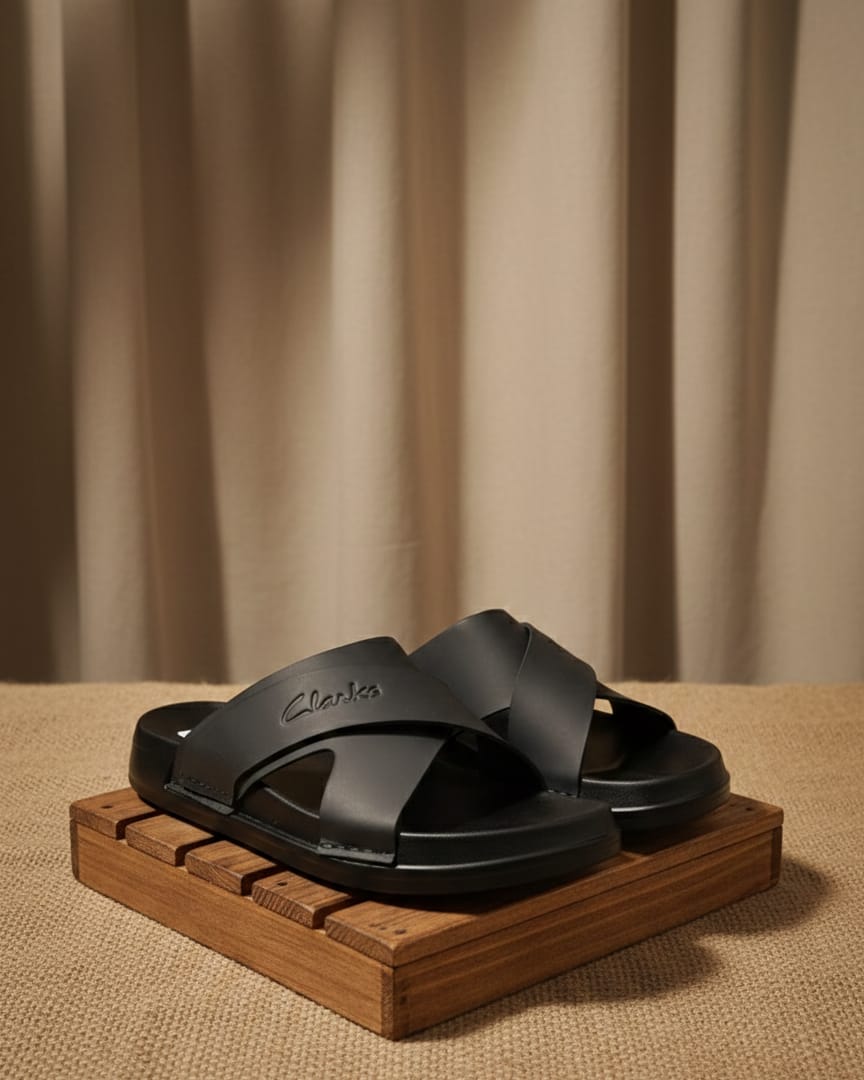 Classic Clarks Open Sandals Men's Summer Slides Opens Rubber Sole New Sandals and Slippers Men's Sandals Adult Beach Open Shoes Non-slip Open-toe Sandals