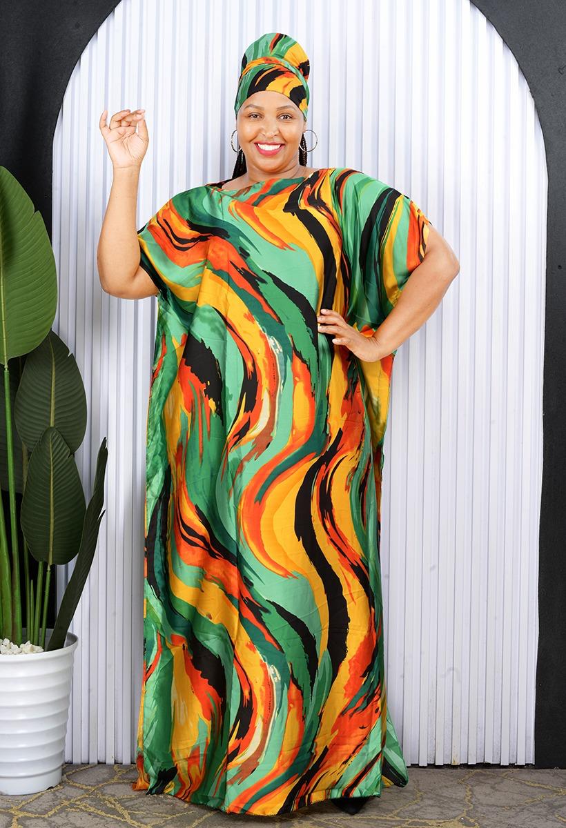 Ladies smart dera with scarf