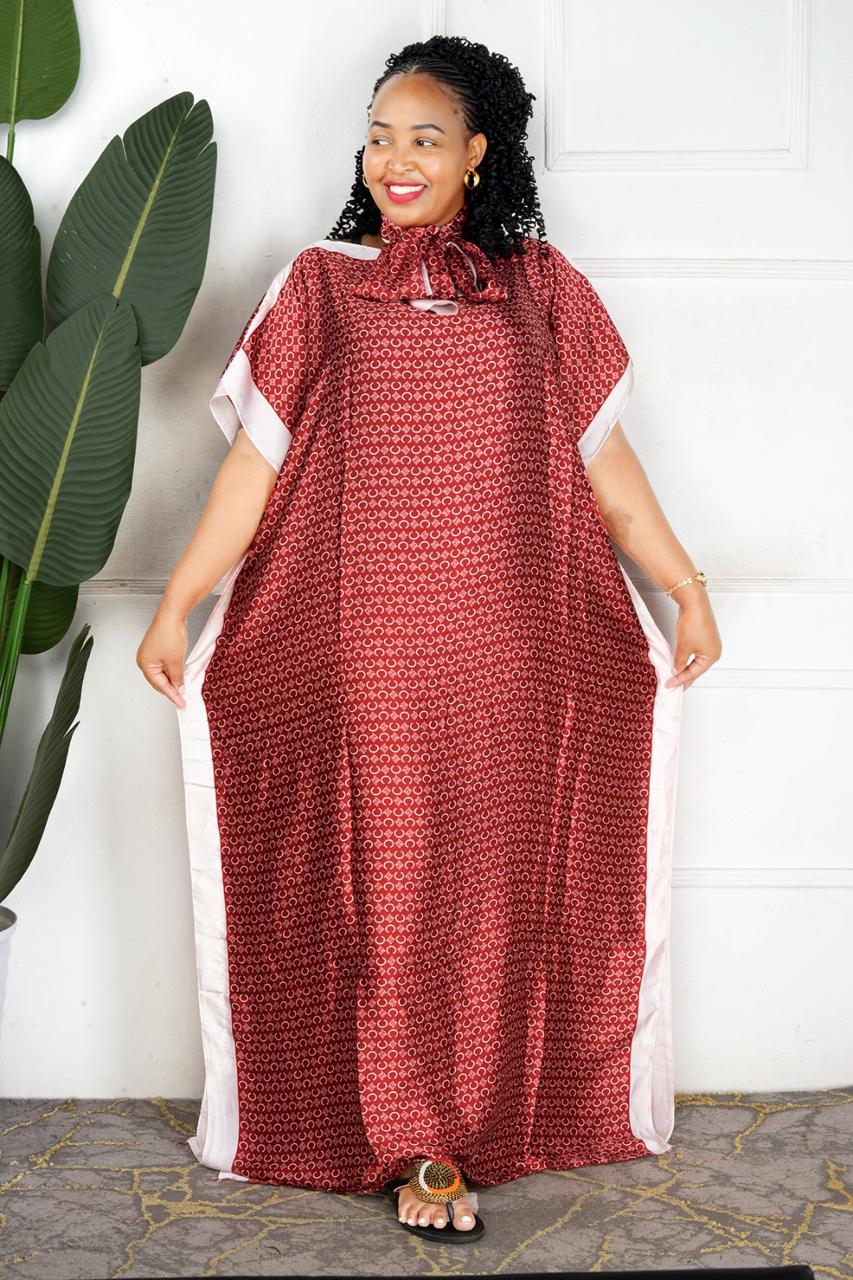 Ladies smart dera with scarf