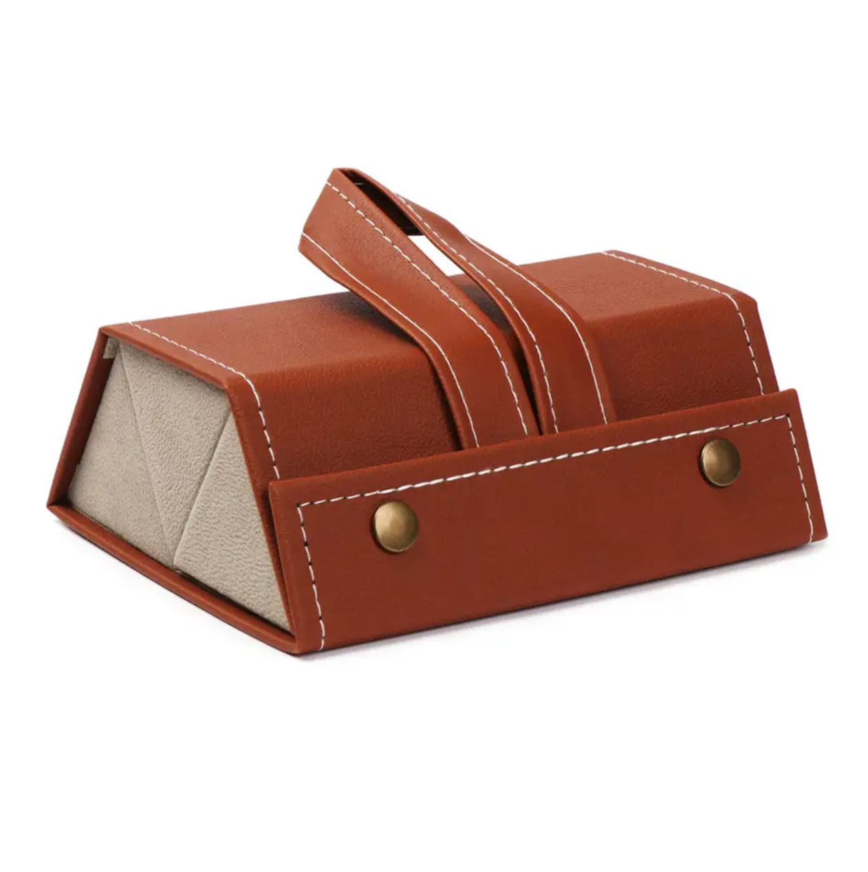 Portable Folding Glasses Organizer 2/3/6 Multi-slot Sunglasses Storage Display Travel PU Leather Glasses Case Box Home Storage