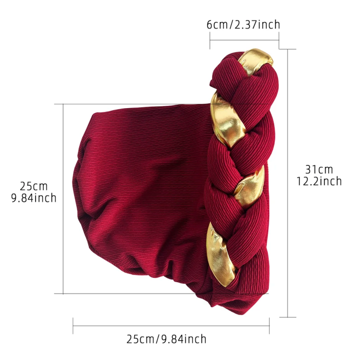 CJ House 2024 New African Women Pleated Beanie Headwrap Hat Hair Accessories Arab Wrapped Muslim Hijab Turban Cap Female