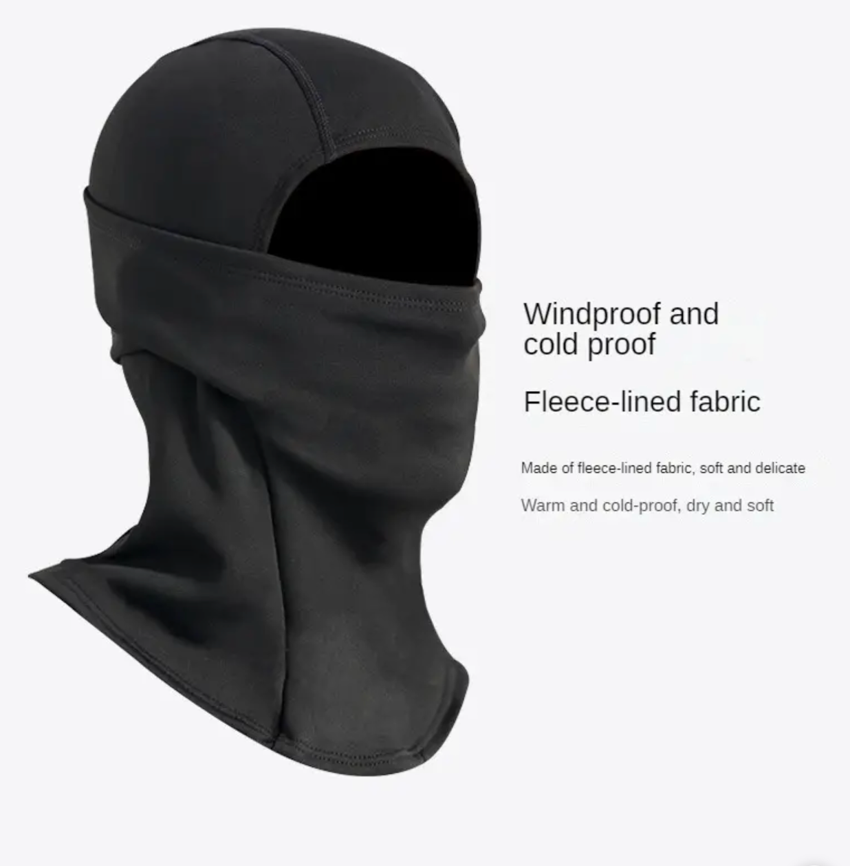CJ House Winter Fleece Tactical Military Balaclava Outdoor Hunting Cycling Hiking Skiing Scarf Snowboard Face Mask Windproof Men Women