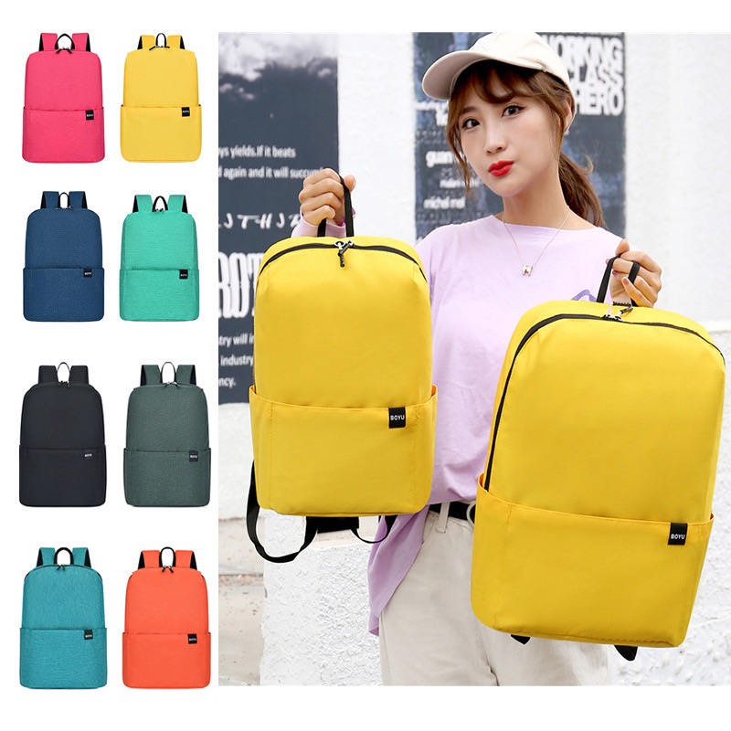 Lightweight Portable Backpack Women Small Travel Bagpack Ladies Korea Style Female Student School Bag for Teenager Girls Back
