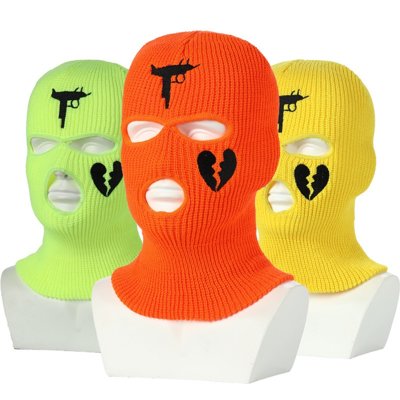 2025 New Full Face Cover Ski Mask Hat 3 Holes Balaclava Army Tactical CS Winter unisex cap