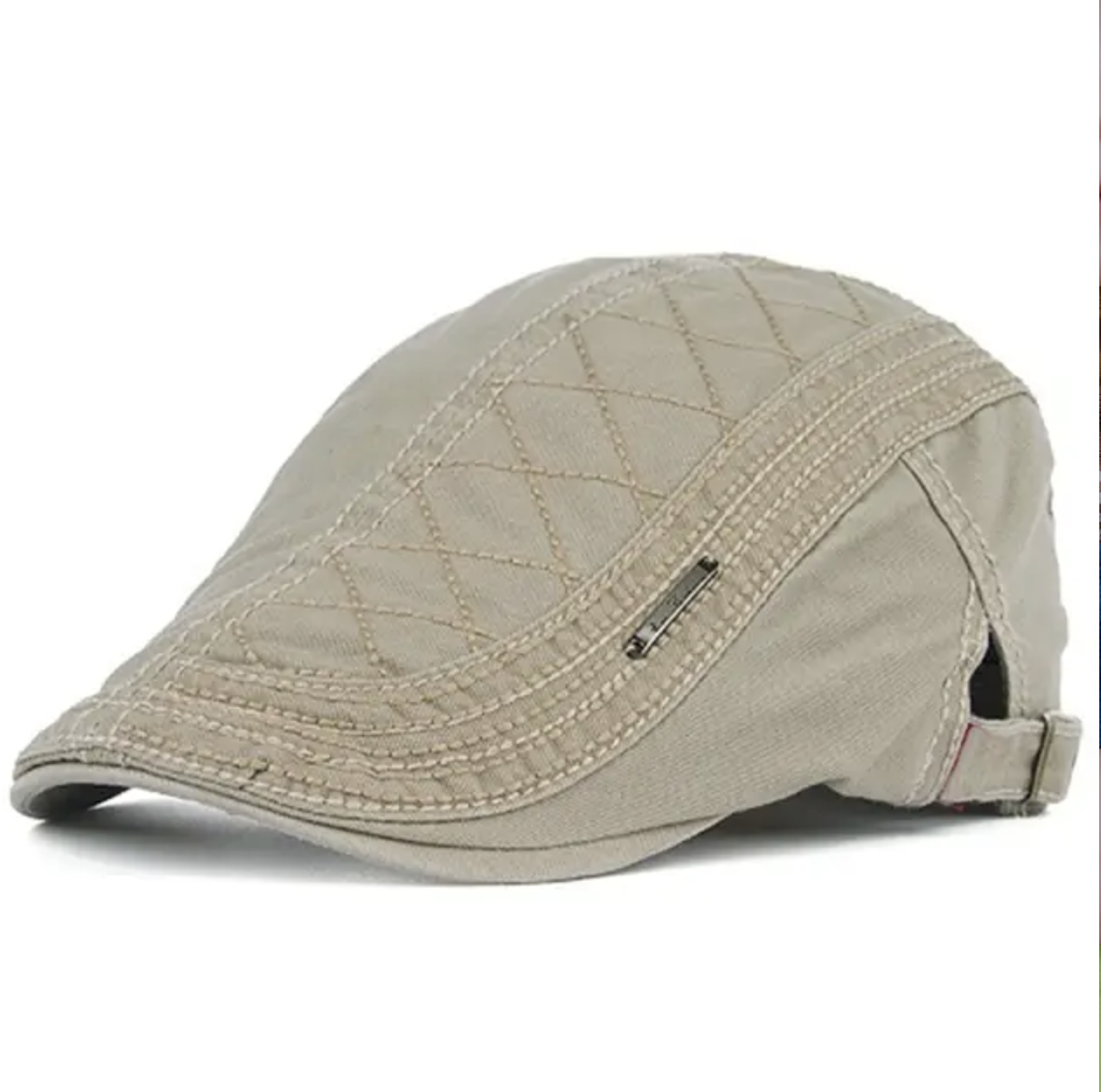 Cotton Newsboy Caps Men Solid Color Soft Casual Street Fashion Retro Beret Hat Golf Driving Cabbie Hat Flat Ivy Cap Four Seasons